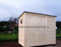 Хозблок из досок 3х1.5